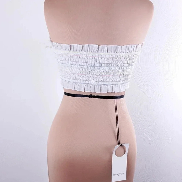 Privacy pleaseXRevolve bay smocked crop top - Picture 9 of 14